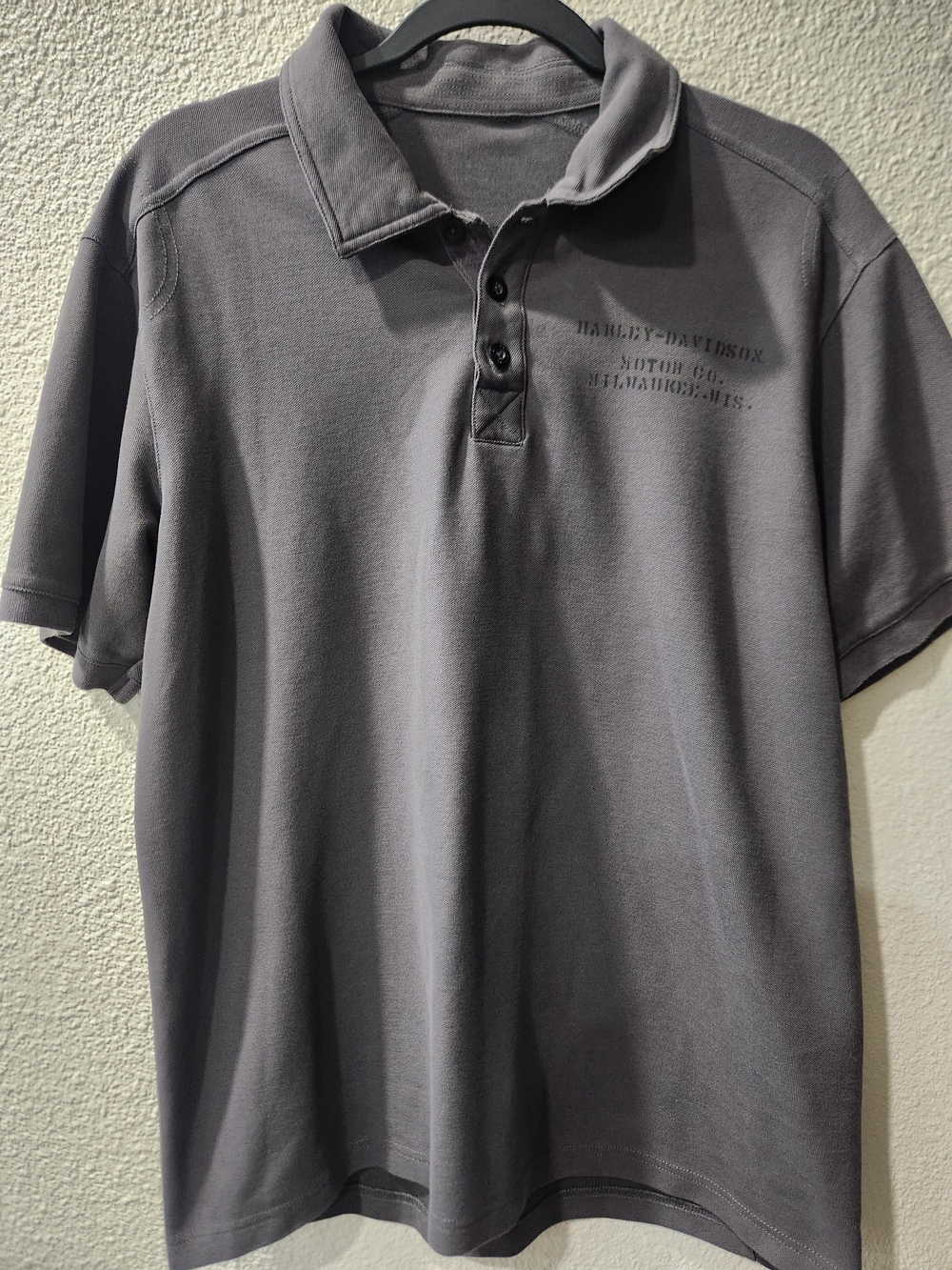Harley-Davidson Men's 3 Button Polo Shirt